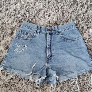 Eddie bauer cut off denim shorts
